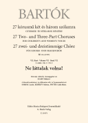 Ne Lattalak Volna! for Upper Voices<br><br>From 27 Two- and Three- Part Choruses