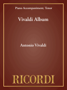 Vivaldi Album 12 Selected Arias for Tenor with Piano