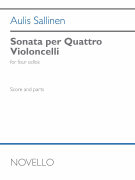 Sonata Per Quattro Violincelli Score and Parts
