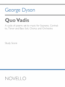 Quo Vadis (study Score) Soli, SATB, and Orchestra