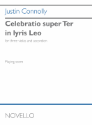 Celebratio Super Ter in Lyris Leo, Op. 29/II (Playing Score) for 3 Violas and Accordion