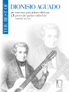 The Best Of Aguado 5 Pieces for Guitar edited by Fr&eacute;d&eacute;ric Zigante
