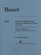 Trio in E-flat Major K. 498 (Kegelstatt) Revised Edition<br><br>Piano, Clarinet (Violin) and Viola<br><br>Score and Parts