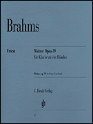 Waltzes Op. 39 1 Piano, 4 Hands