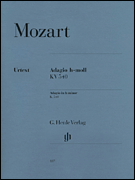 Adagio in B minor K540 Piano Solo