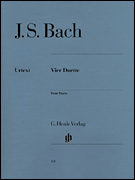 4 Duets BWV 802-805 Piano Solo