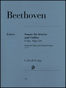 Sonata for Piano and Violin in F Major Op. 24 (Spring Sonata) Violin and Piano
