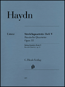 String Quartets, Vol. V, Op. 33 (Russian Quartets) Set of Parts (Edition with fingering)