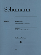 Exercises – Studies in Form of Free Variations on a Theme by Beethoven Anh. F 25 Piano Solo