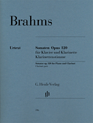 Sonatas for Piano and Clarinet (or Viola) Op. 120, No. 1 and 2 Additional Clarinet Part for Viola and Piano Arrangement