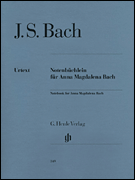 Notebook for Anna Magdalena Bach Piano Solo
