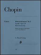 Concerto for Piano and Orchestra F minor Op. 21, No. 2 2 Pianos, 4 Hands