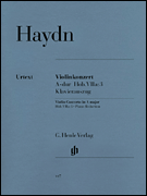 Concerto for Violin and Orchestra in A Major Hob. VIIa:3 Violin and Piano
