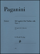 24 Capricci Op. 1 Violin Solo