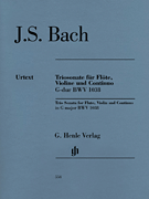Trio Sonata for Flute, Violin and Continuo BWV 1038
