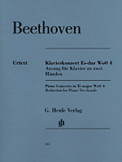 Ludwig van Beethoven – Piano Concerto in E-Flat Major WoO 4 Piano Solo (Conductor's Part)