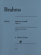 Scherzo in E-Flat minor, Op. 4 Revised Edition