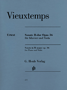 Viola Sonata in B-Flat Major, Op. 36 With Marked and Unmarked String Part