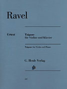 Cover for Tzigane for Violin and Piano : Henle Music Folios by Hal Leonard