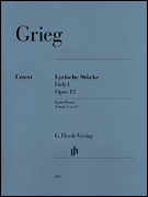 Lyric Pieces, Volume I Op. 12 Piano Solo