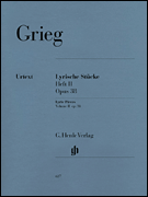 Lyric Pieces, Volume II Op. 38 Piano Solo