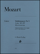 Violin Concerto No. 5 in A Major K219 Violin and Piano Reduction