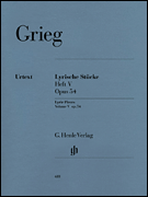 Lyric Pieces, Volume V Op. 54 Piano Solo