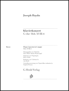 Concerto for Piano (Harpsichord) and Orchestra G Major Hob.XVIII:4 Bass