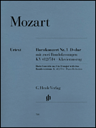 Concerto for Horn and Orchestra No. 1 in D Major, K.412/514 Horn and Piano Reduction<br><br>(with parts in D and F)