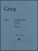 Lyric Pieces, Volume VIII Op. 65 Piano Solo