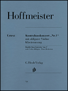 Concerto No. 1 for Double Bass and Orchestra with Violin Obbligato Double Bass and Piano