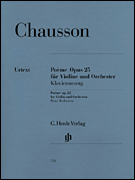 Poème for Violin and Orchestra Op. 25 Violin and Piano