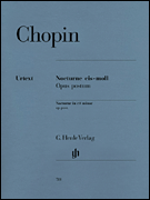 Nocturne in C Sharp minor Op. Posth. Piano Solo