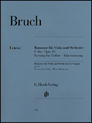 Romance for Viola and Orchestra in F Major Op. 85 Urtext Edition for Violin and Piano Reduction