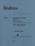 Violin Concerto in D Major, Op. 77 Violin and Piano reduction<br><br>With Marked and Unmarked String Parts