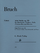 8 Pieces, Op. 83 for Clarinet (Violin), Viola (Violoncello) and Piano