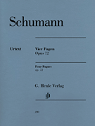 Four Fugues, Op. 72 Piano Solo