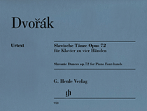 Slavonic Dances, Op. 72 One Piano, Four Hands