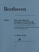 Trio in C Major, Op. 87/Variations in C Major, WoO 28 Two Oboes and English Horn<br><br>Set of Parts