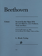 Sextet in E-flat Major, Op. 81b 2 Horns, 2 Violins, Viola and Bass<br><br>Set of Parts