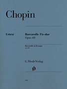 Frédéric Chopin – Barcarolle in F-sharp Major, Op. 60 Piano<br><br>Revised Edition