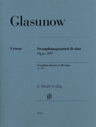 Saxophone Quartet in B-flat Major, Op. 109 Set of Parts