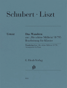Das Wandern (Wandering) from 'Die Schöne Müllerin' D 795 Arrangement for Piano