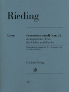 Concertino In Hungarian Style in A Minor, Op. 21 Violin and Piano Reduction