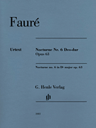 Nocturne No. 6 in D-Flat Major Op. 63 Piano