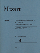 “Wunderkind” Sonatas, Volume 2, K. 10-15 Wolfgang Amadeus Mozart – “Wunderkind” Sonatas, Volume 2, K. 10-1