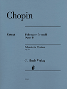 Polonaise in F-sharp minor, Op. 44 Piano Solo