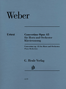 Concertino Op. 45 for Horn and Piano Reduction