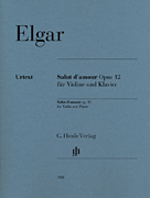 Salut d'amour, Op. 12 for Violin and Piano with Marked and Unmarked String Parts