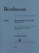 Piano Sonata No. 1 in F minor, Op. 2, No. 1 Piano